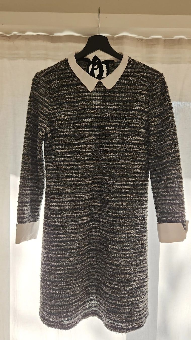 Kleider: Tweedkleid mit Kragen - Herbst Winter Look – Gebraucht aus Zürich von syl_bhd2