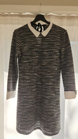 Tweedkleid mit Kragen - Herbst Winter Look