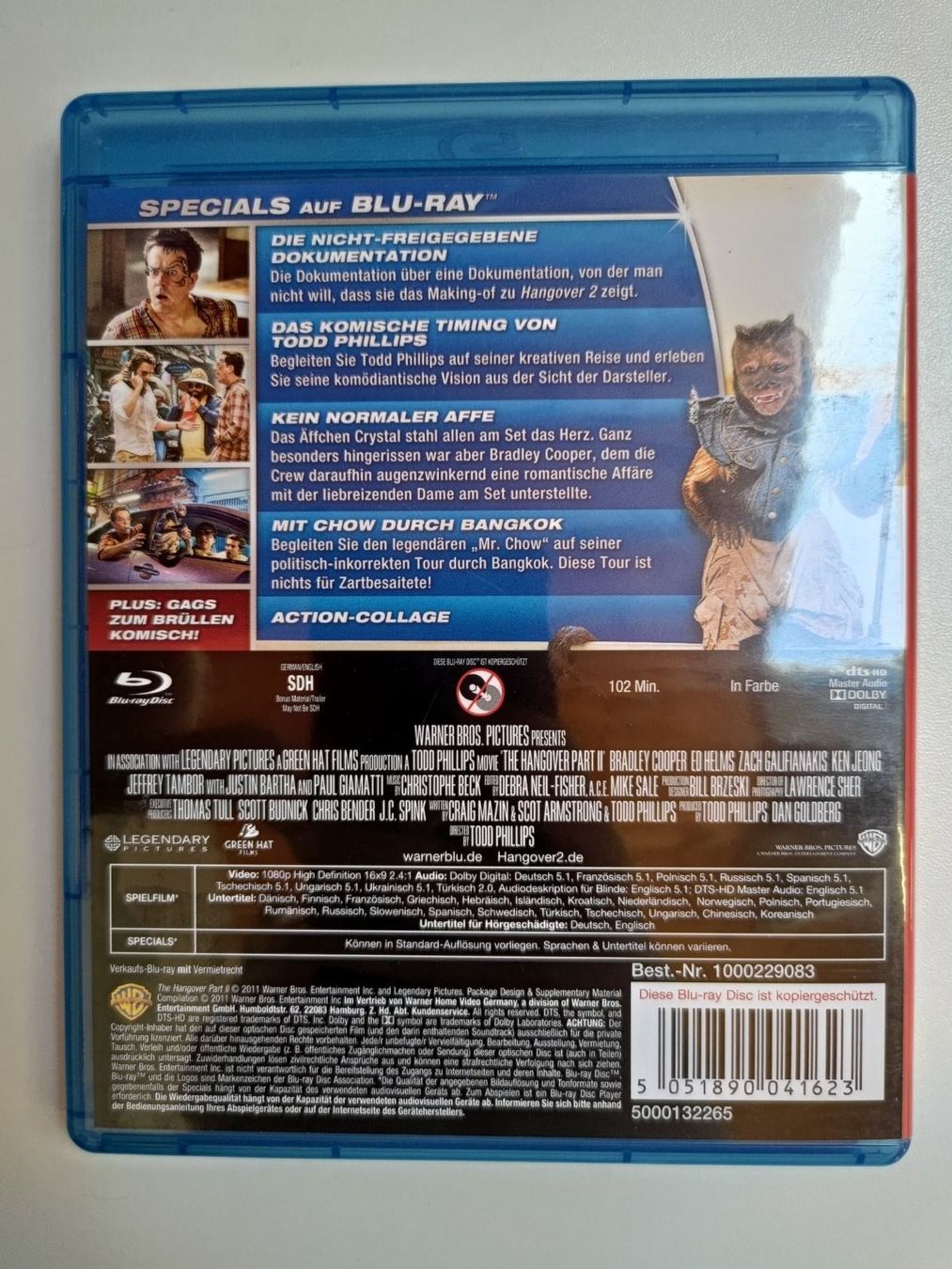 Tous les DVDs: HANGOVER 2 – D'occasion à Liestal par Kratzilla 2