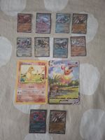 Pokemon Karten Set Flareon VMAX und weitere 11 Karten ex 