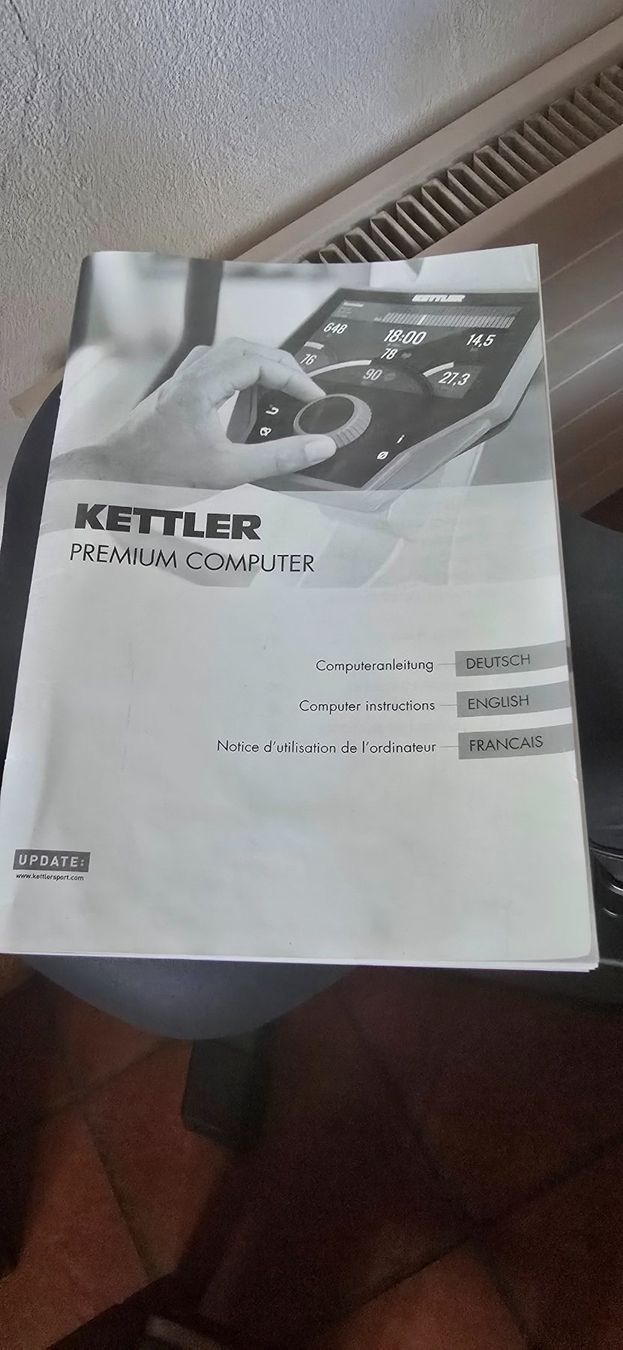 Hometrainer: Kettler Ergometer Tour 800 – Usato da Altdorf SH venduto da medea70 3