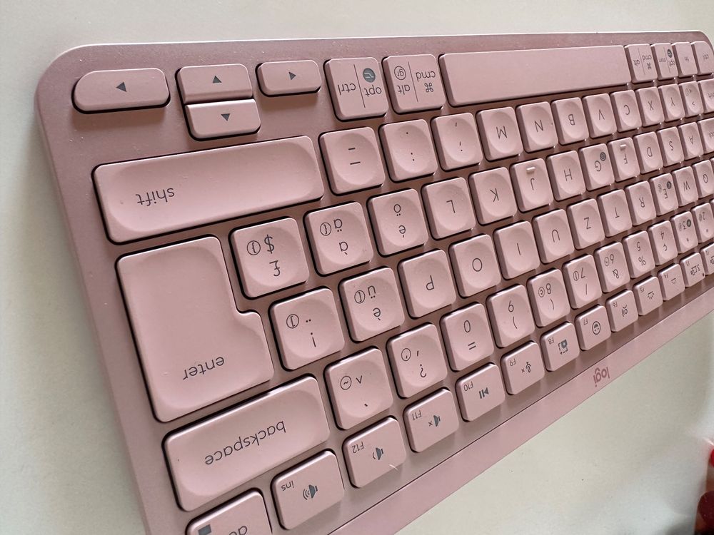 Logitech NX Keys Mini Keyboard Tastatur rosa pink (Neu (gemäss ...