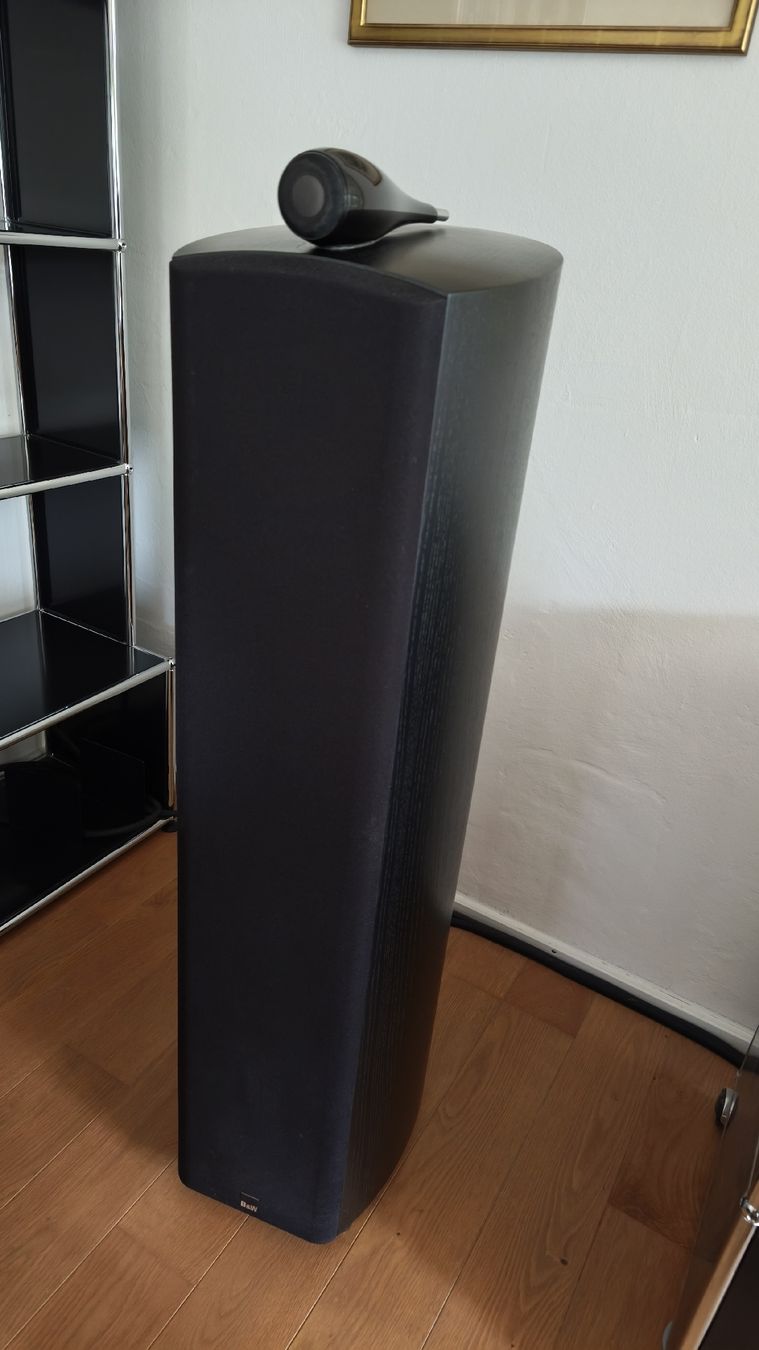 Bowers & Wilkins Lautsprecher: Standlautsprecher Bowers & Wilkins schwarz – Gebraucht aus Thun von kisc93