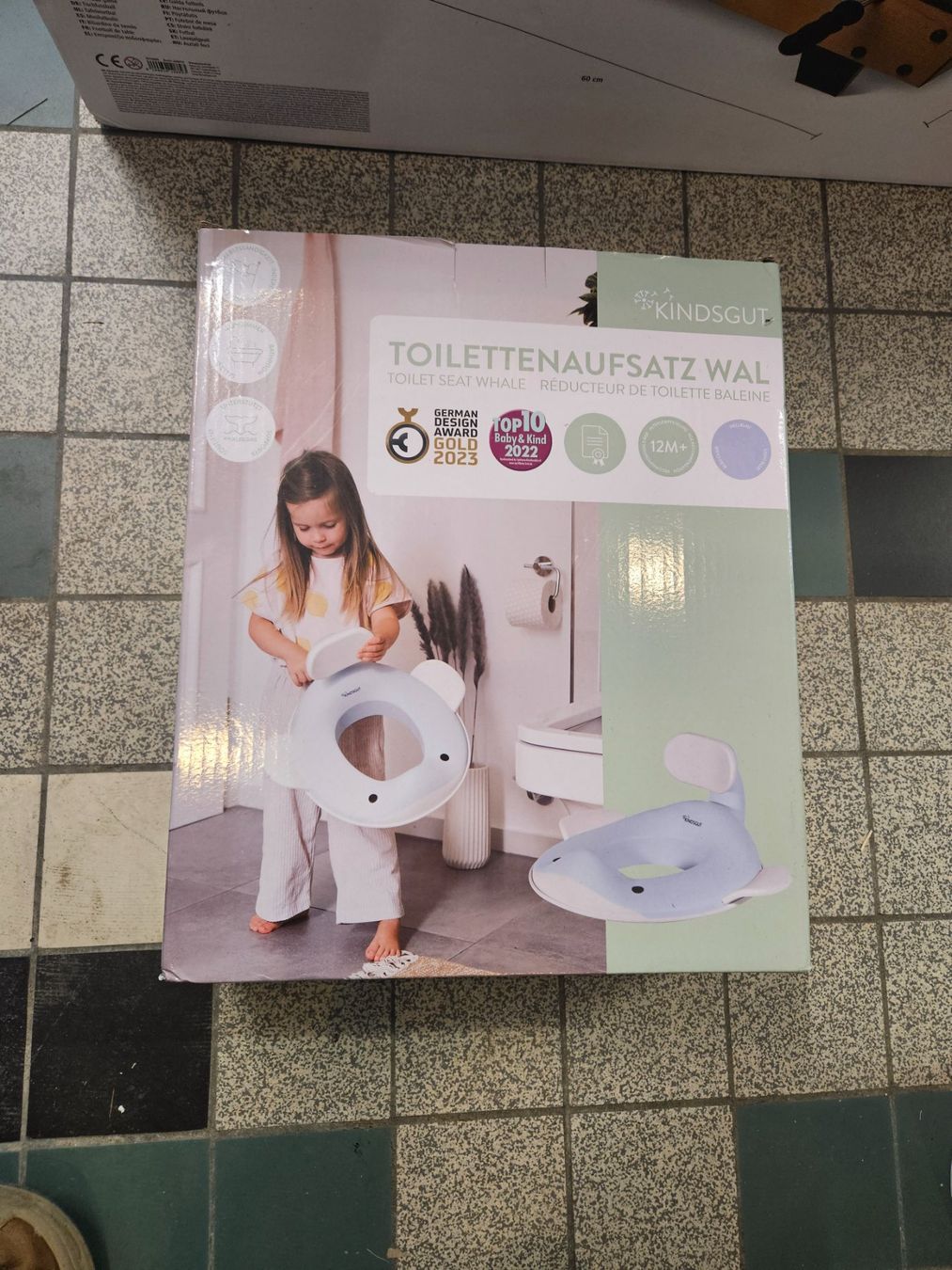 WC: Kindsgut Toilettenaufsatz Wal – Nuovo e nell'imballaggio originale da Wikon venduto da Mr.Saxer