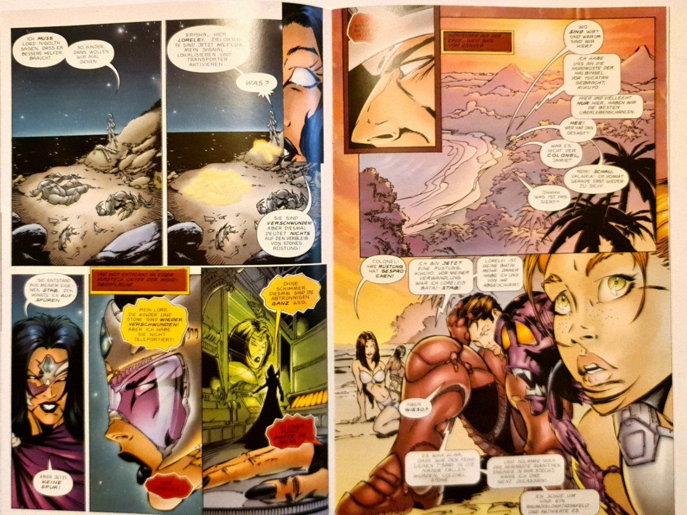 Fumetti: Weapon Zero Comic Hefte 1-4, Miniserie, Splitter Verlag – Usato da Aesch BL venduto da pri_fp8t 2