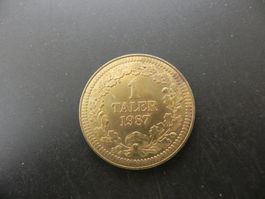 Medaille Zofingen 1 Taler 1987