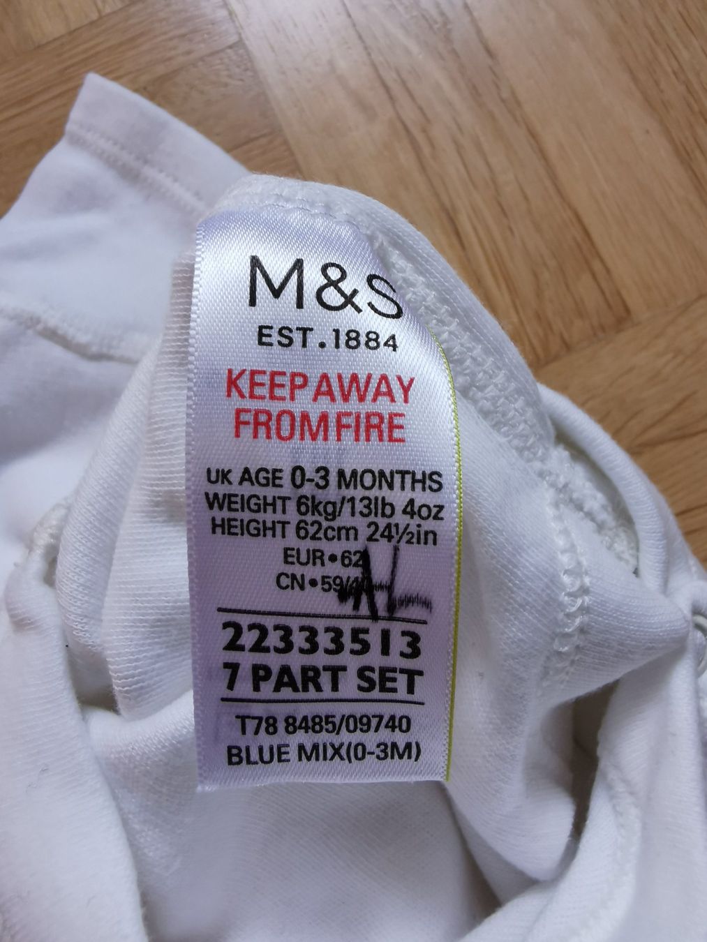 Pigiama & Simili: Body M&S Gr. 62 – Usato da Stäfa venduto da flamingo_17 2