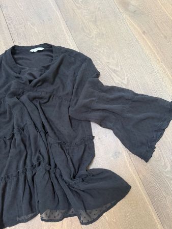 Herziges Oberteil langarm schwarz Gr. 36