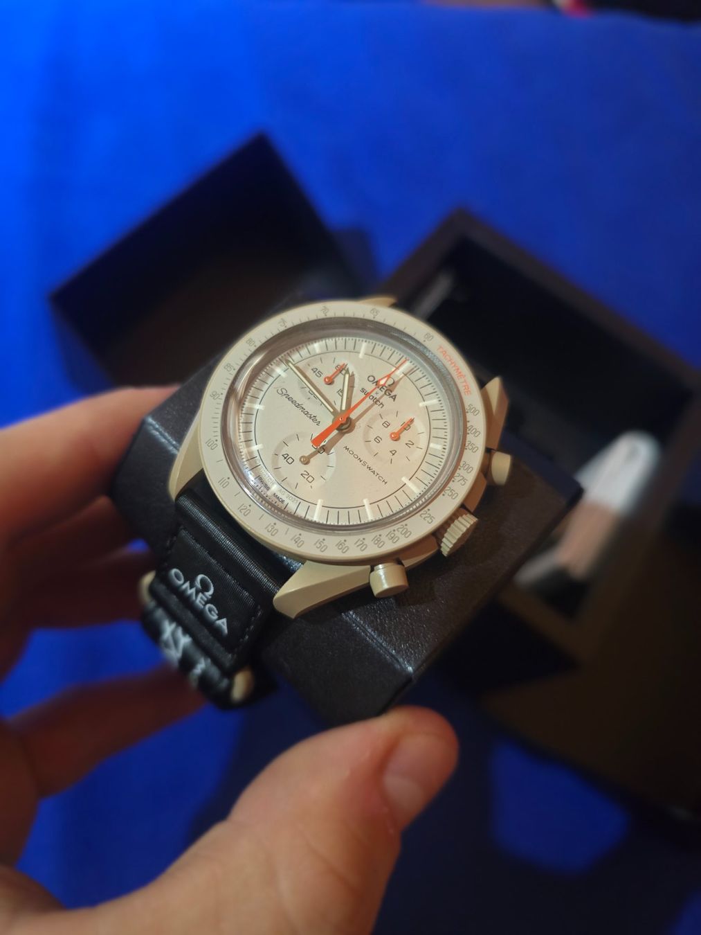 Swatch Orologi: Moonswatch Mission Jupiter Swatch x Omega – Nuovo (secondo la descrizione) da Grimisuat venduto da rap_nn5p 1