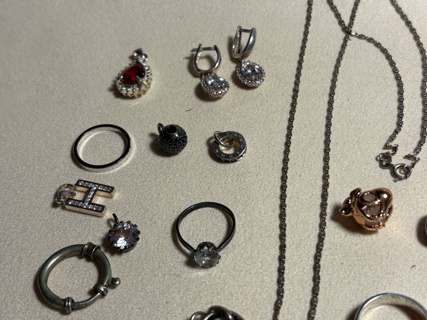 Sonstiger Schmuck: Grosses Schmucklot mit und ohne Stempel – Gebraucht aus St. Peterzell von verena40 4