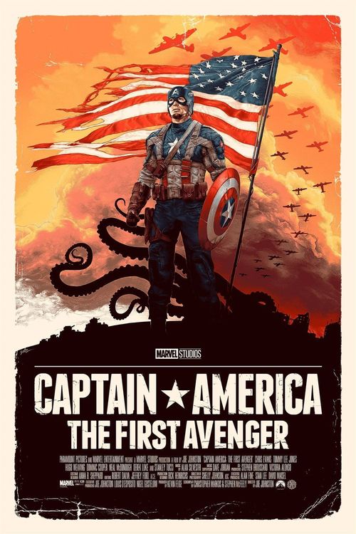 Poster/Affiche/Oeuvre Captain America : The First Avenger 1