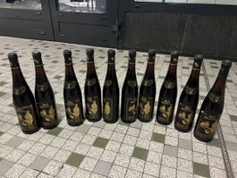 10 Dôle Hollenblut Kreuzritter-Keller 1983, 10 bouteilles