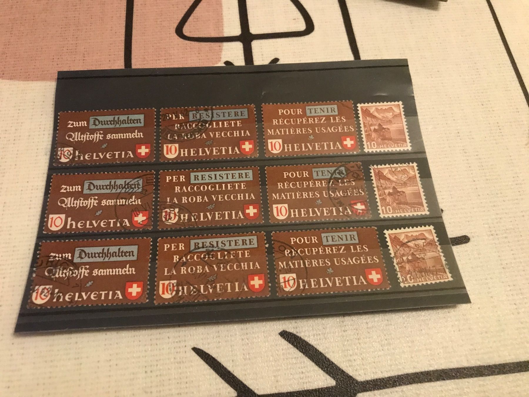 Tutti i francobolli: 12x Serie 1942 (900-2) – Usato da St. Gallen venduto da Setin 1