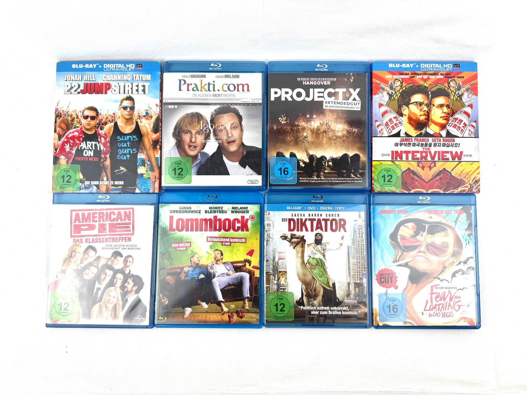 Tutti i DVDs: Komödien Blu-ray Bundle - 8 Filme – Usato da Lauwil venduto da ZweitWertShop