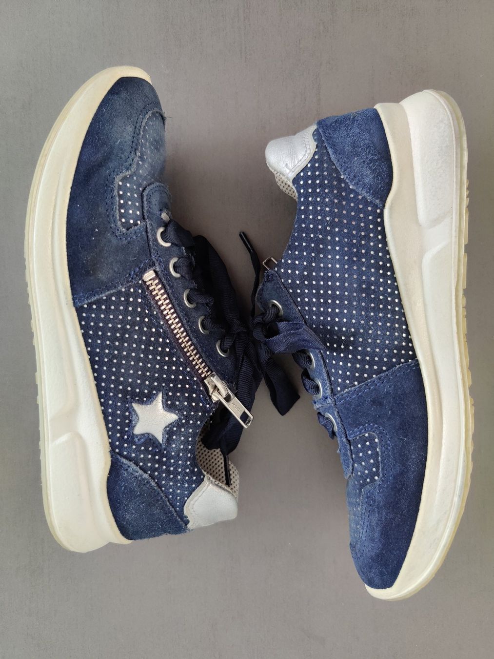 Superfit Schuhe für Mädchen: Superfit Merida Sneaker Dunkelblau – Gr. 34 – Gebraucht aus Oberglatt ZH von COiNCiDENT 4