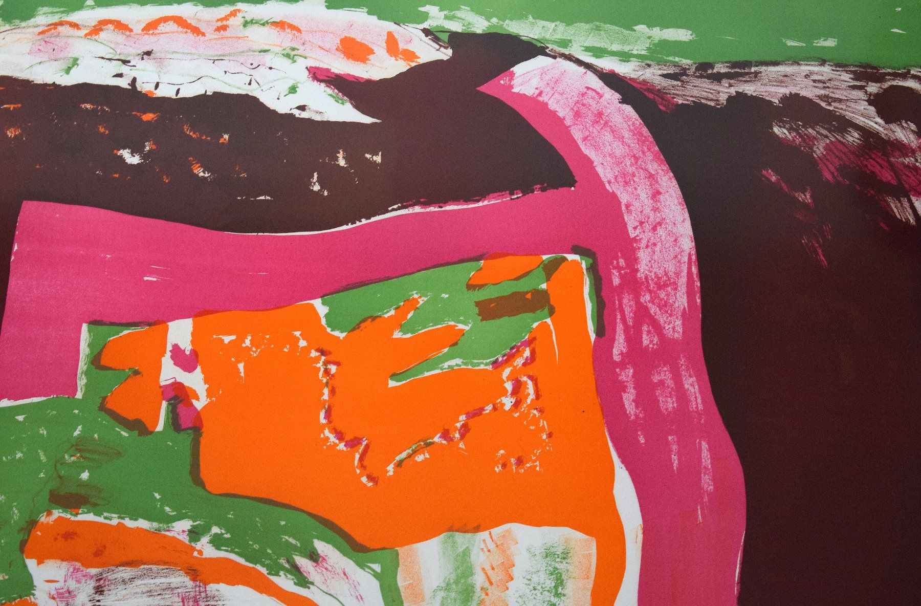 Grafica & Litografie: Shapiro Shmuel Samuel Abstrakte Kunst Expressiv – Usato da Zürich venduto da Kunstvoll 2