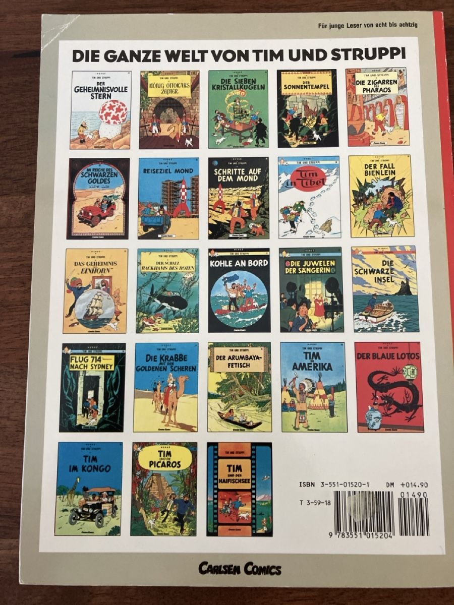Fumetti: Tim und Struppi - Der blaue Lotos – Usato da Aarau venduto da Trinity730 1