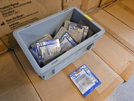 Posten neuer Skymaster F-Stecker mit Farbcodierung D: 7mm