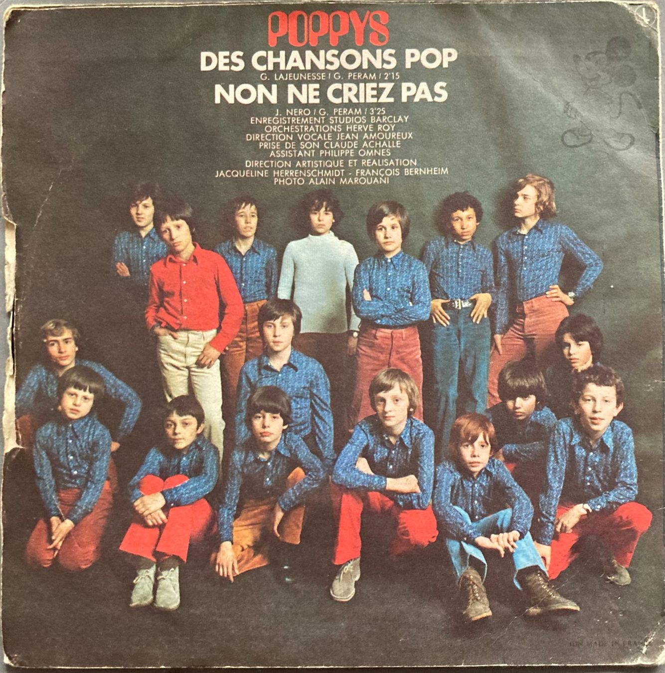 Dischi in vinile: POPPYS - DES CHANSONS POP / NON NE CRIEZ PAS – Usato da Poliez-Pittet venduto da Newtown-Records 1