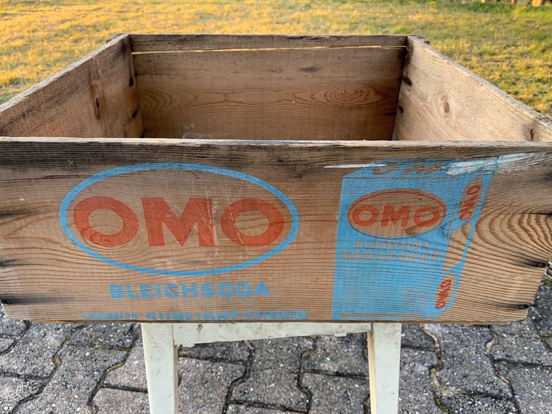 Casse di trasporto: seltene Holzkiste OMO Olten – Usato da Feldbach venduto da Olive1 2