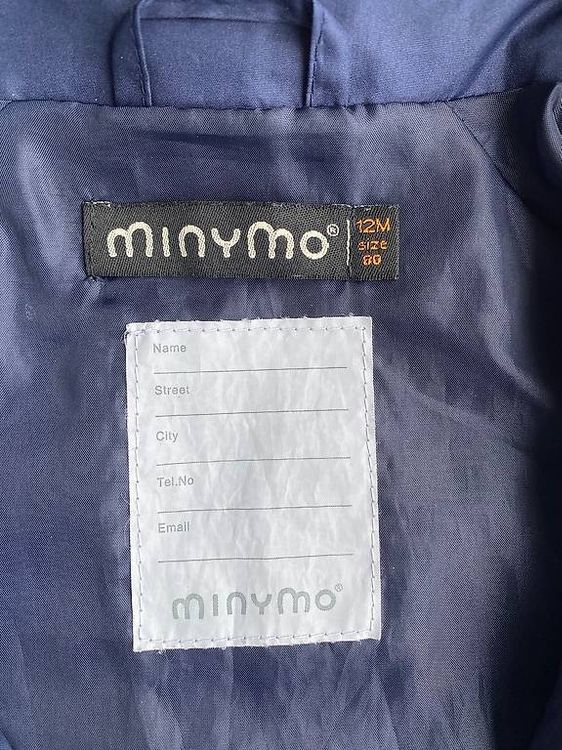 Jacken & Mäntel: Minymo Wind-/ Regenjacke Grösse 80 (12M) - wie neu – Gebraucht aus Bonstetten von cor_58bb 1