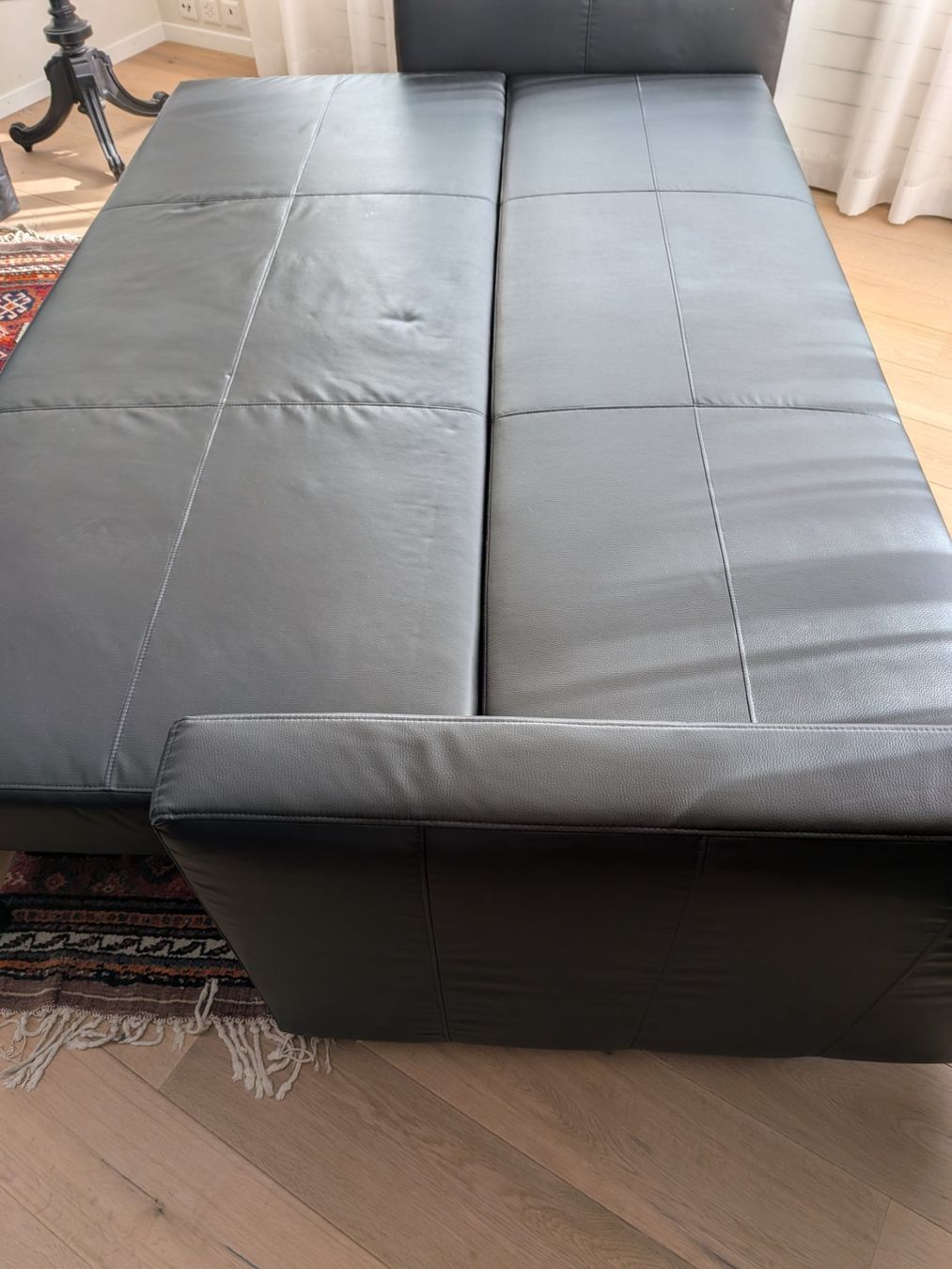 Ikea Sofas: FRIHETEN 3er-Bettsofa, Bomstad schwarz – Gebraucht aus Oberhofen Thun'see von lisaann 2