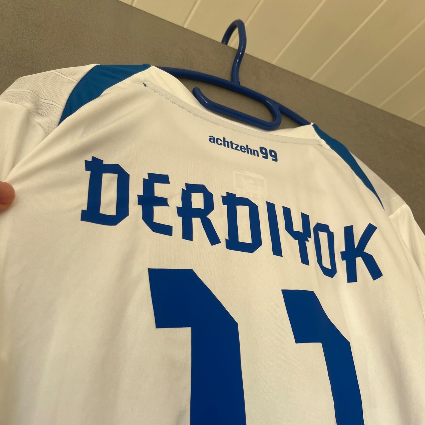 Puma Canottiere & Pantaloni: Matchworn TSG Hoffenheim Derdiyok Puma – Usato da Winterthur venduto da LaBodega 4