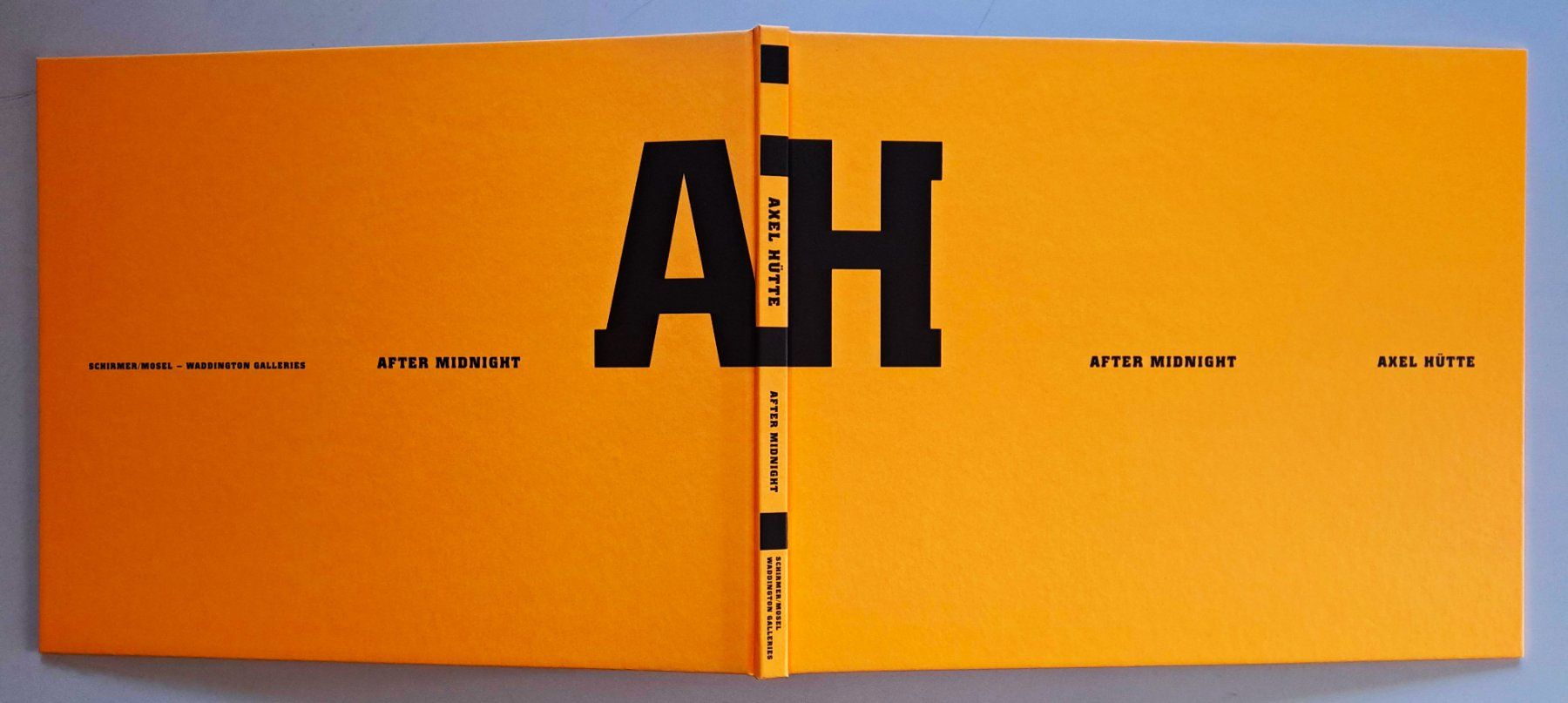 Libri: AXEL HÜTTE: AFTER MIDNIGHT. d/e Erstausgabe 2006 – Usato da Zürich venduto da archiphil 1