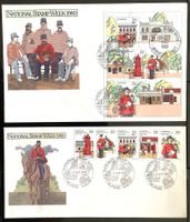 1980 Australien- FDC Satz + Block - National Briefmarken Tag