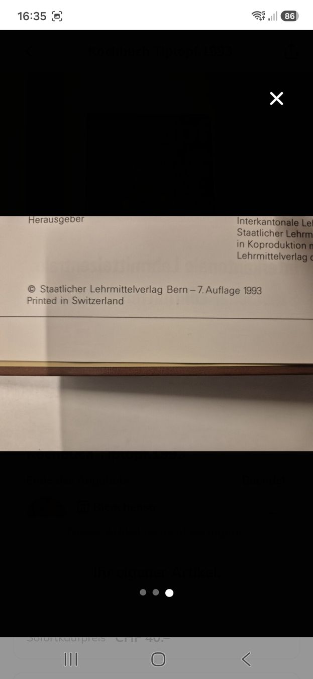 Bücher: Kochbuch Tiptopf 1993 – Gebraucht aus Villmergen von MONCHHICHI 2