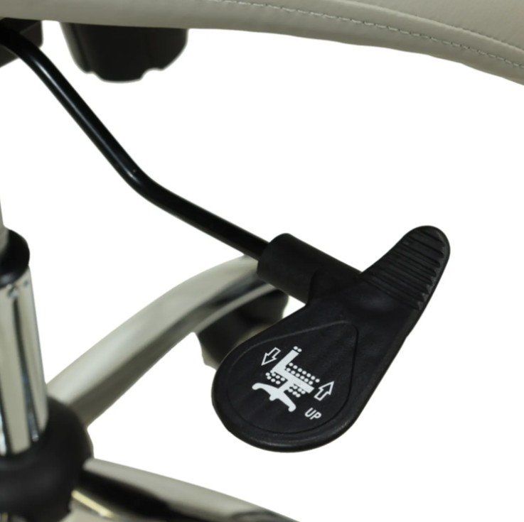 Sedie: Sattelsitz WEISS Multi-Rückenlehne mit Wippmechanik – Nuovo e nell'imballaggio originale da Schaffhausen venduto da Praxis-Nova 4