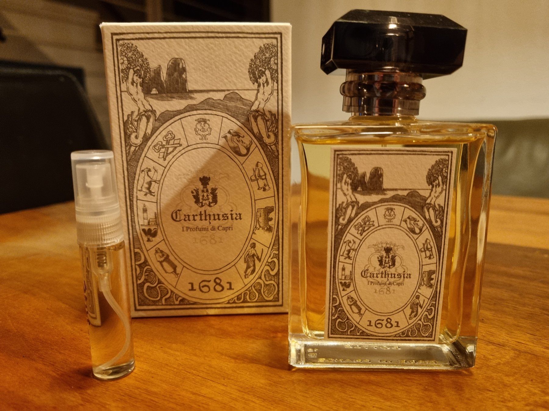 Profumi & Eau de Toilette: Carthusia 1681 5ml Abfüllung – Nuovo (secondo la descrizione) da Winterthur venduto da Marcello66