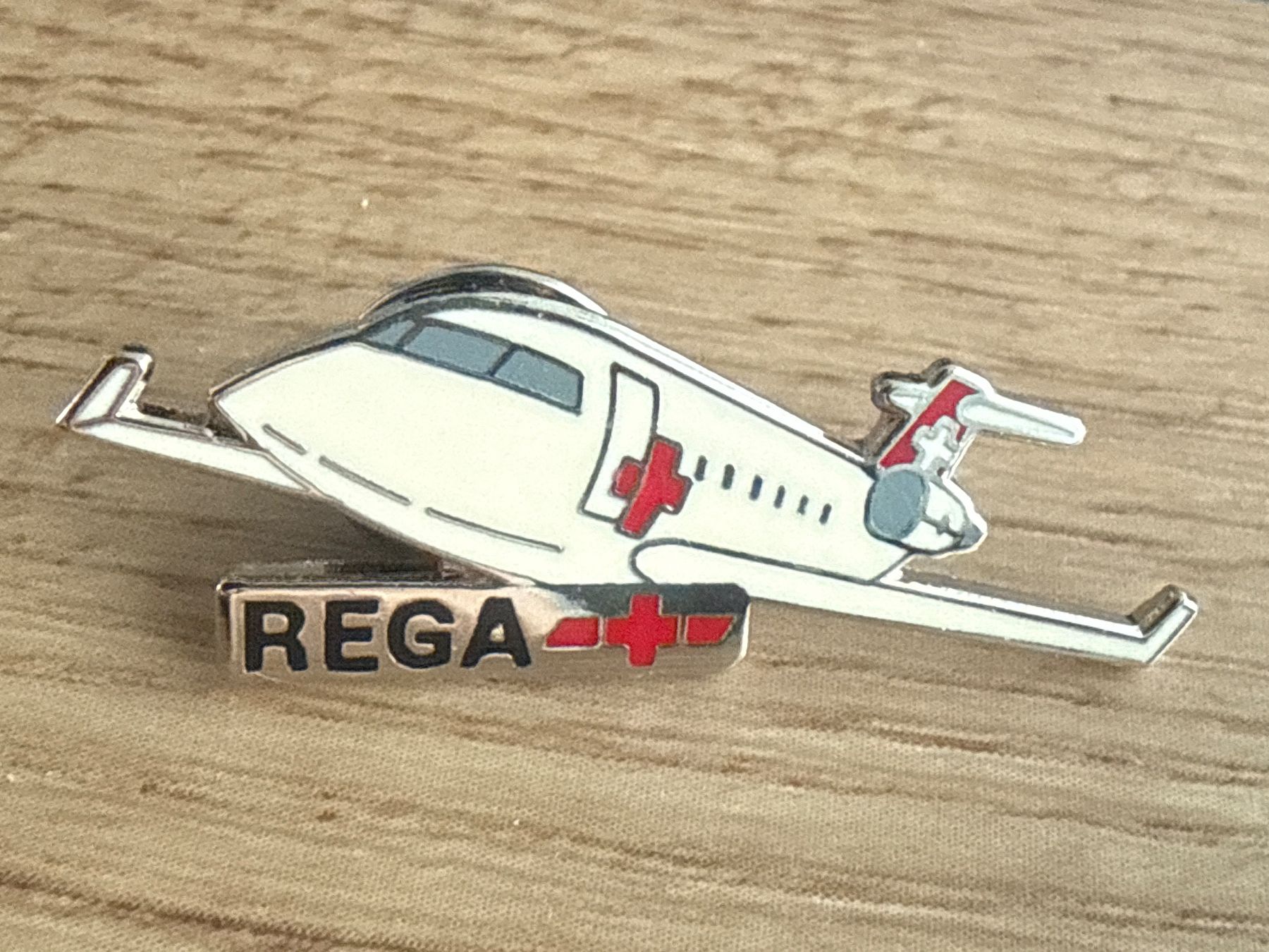 Plaketten & Abzeichen: Pin REGA – Gebraucht aus Glattbrugg von Schweigmatt