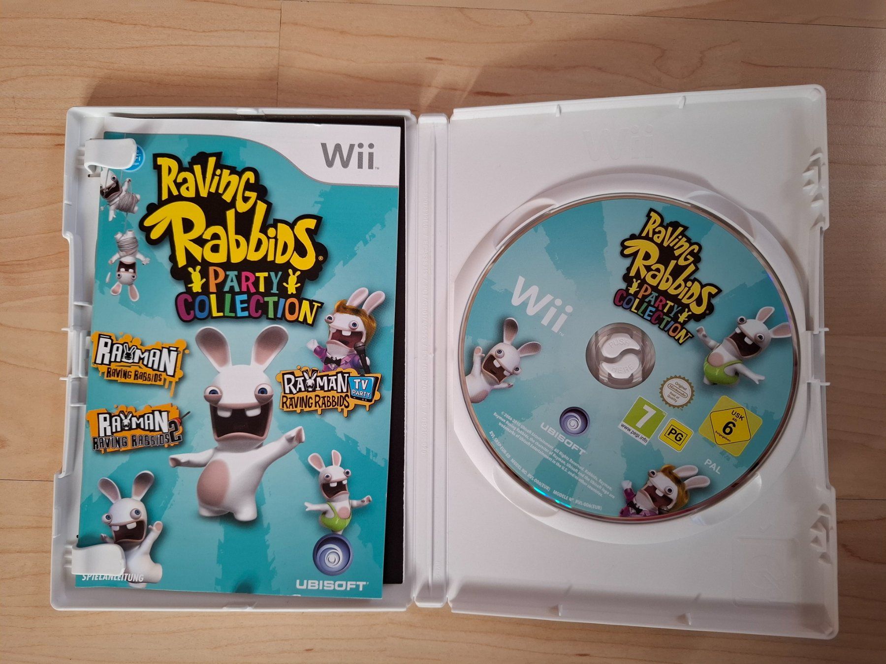 Nintendo Spiele: Nintendo Wii ,, Raving Rabbids, Party Collection,, – Gebraucht aus Oberurnen von rotty80 2
