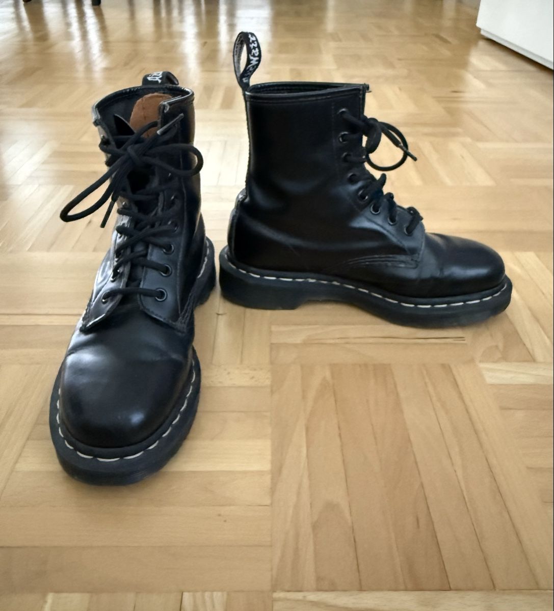 Dr. Martens Herrenschuhe: Dr. Martens Stiefel, Schwarz, Grösse 37 – Gebraucht aus St. Gallen von mon_7snp