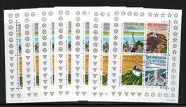 1987 - 7 Tourismus-Blöcke 1. Tag SBK 50.--