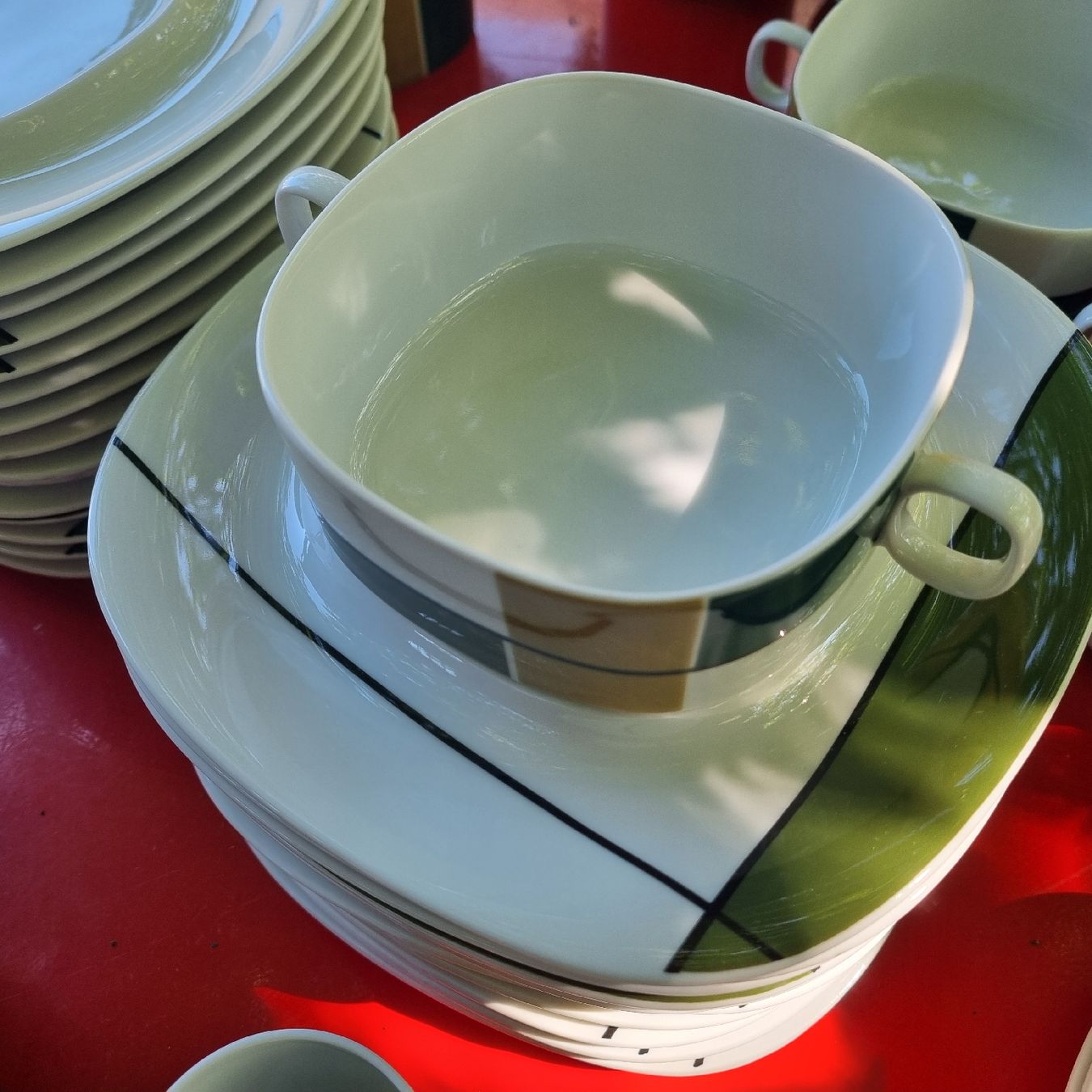 Set di piatti: Langenthal Transition, 1974  108 Teile – Usato da Niederbipp venduto da Hst3 5