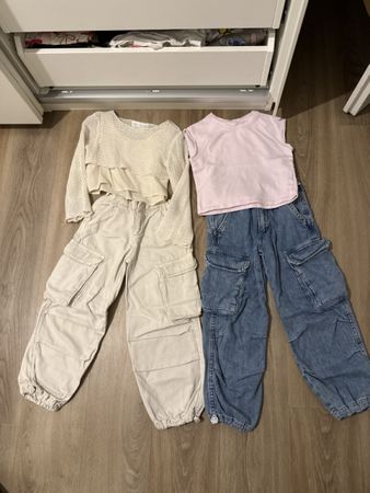 Zara Girls' Set - Size 116 - Excellent Condition!