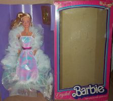 Barbie "Crystal",1983,Neuve,avec boîte en très mauvais état
