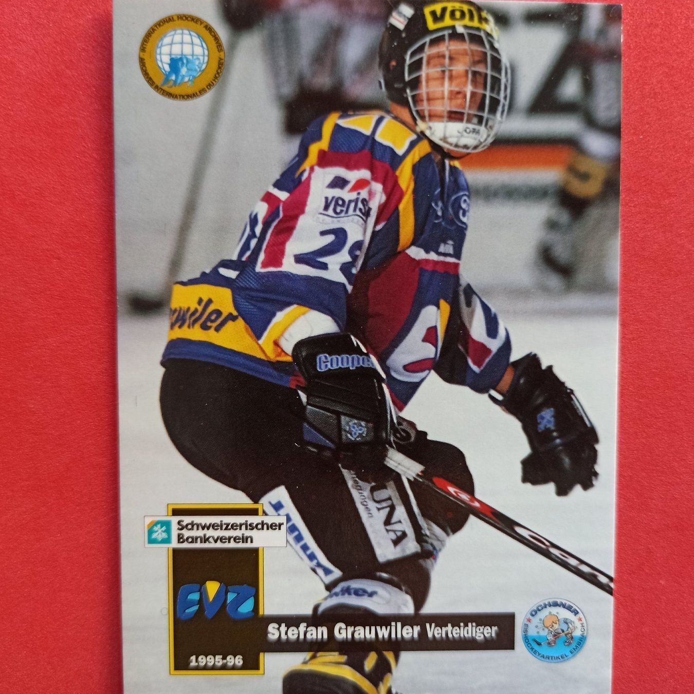 Sammelbilder & Trading cards: Stefan Grauwiler - EV ZUG - 1995/96 – Gebraucht aus Dübendorf von kb86_MOVIE