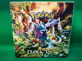 Pokemon Sv5k - Wild Force Display Booster Box Japan NEU 2024