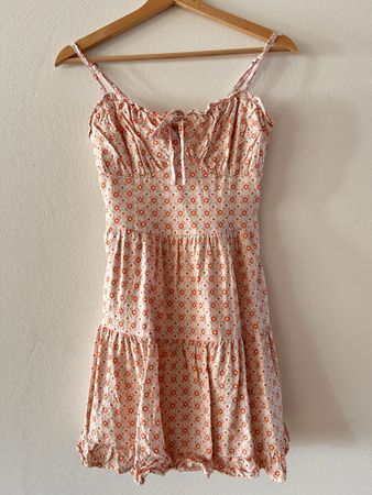 Hollister Sommerkleid mit Blumenmuster, Grösse XS