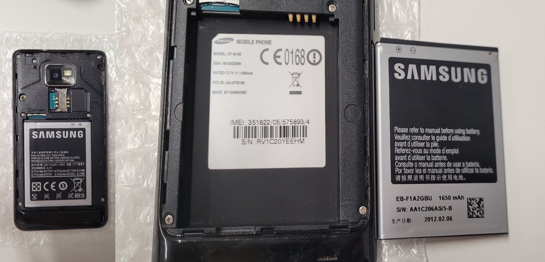 Samsung Handys / Smartphones: Samsung Galaxy S2 / GT-9100 / 8 GB / Android 2.3.4 / #163 – Gebraucht aus Adlikon b.Regensdf von ChriZ86 1