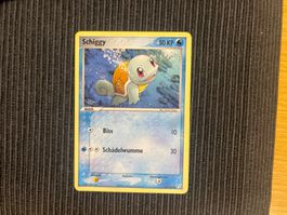 Pokemon Schiggy non Holo Ex Crystal Guardians NM