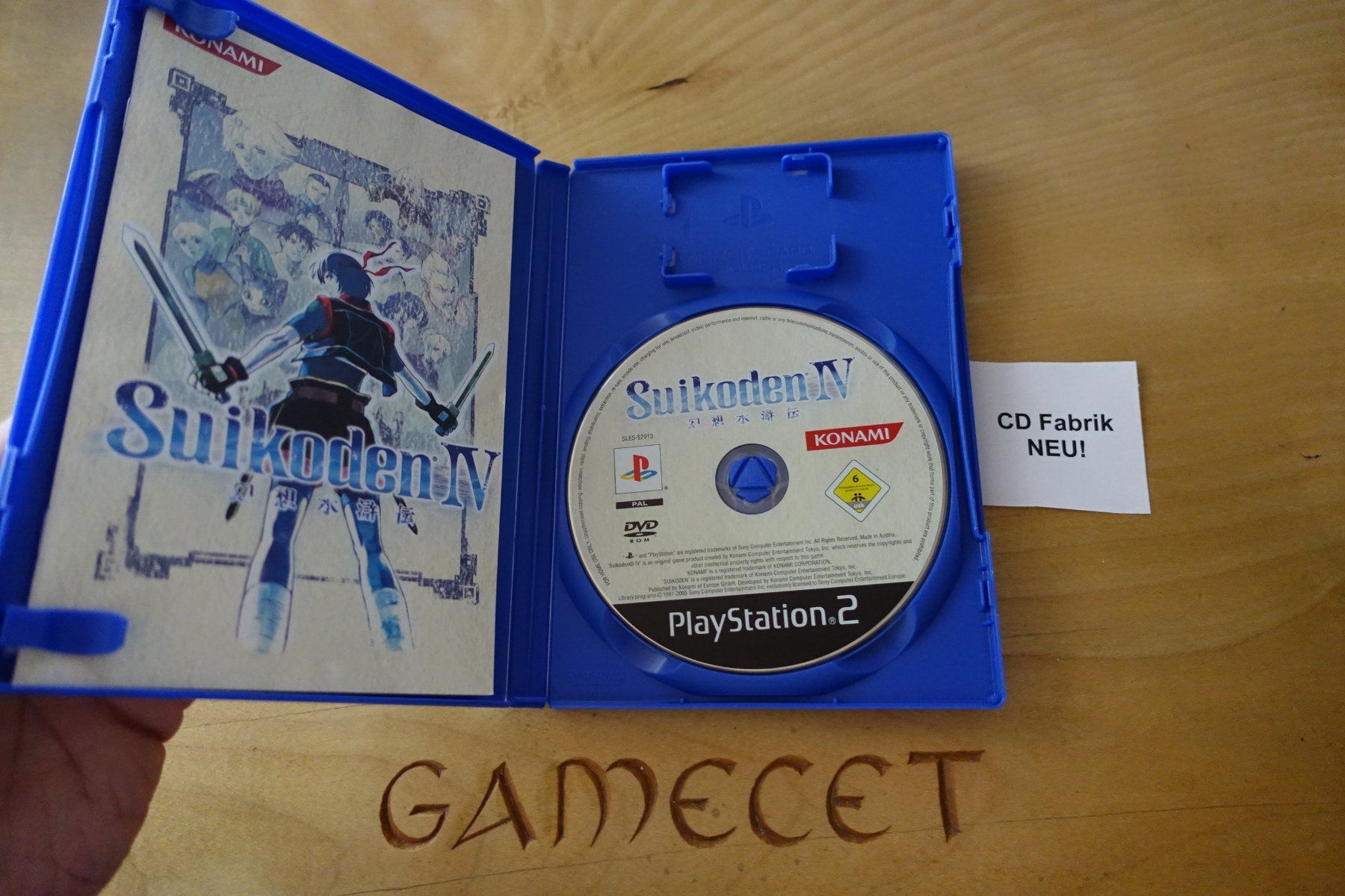 Sony Giochi: Suikoden IV – Usato da Steinach venduto da Gamecet 3