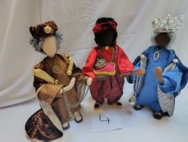 Schwarzenberger Krippenfiguren 3 Könige