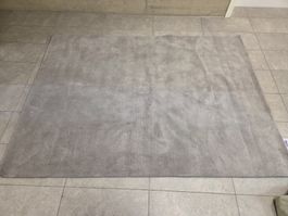 Teppich Grau 160cm x 120cm NEUWERTIG