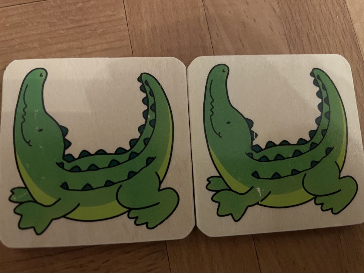Giochi: Goki - Memory - dicke Plättchen - Tiere – Usato da Rütihof venduto da Highwayjackie 5