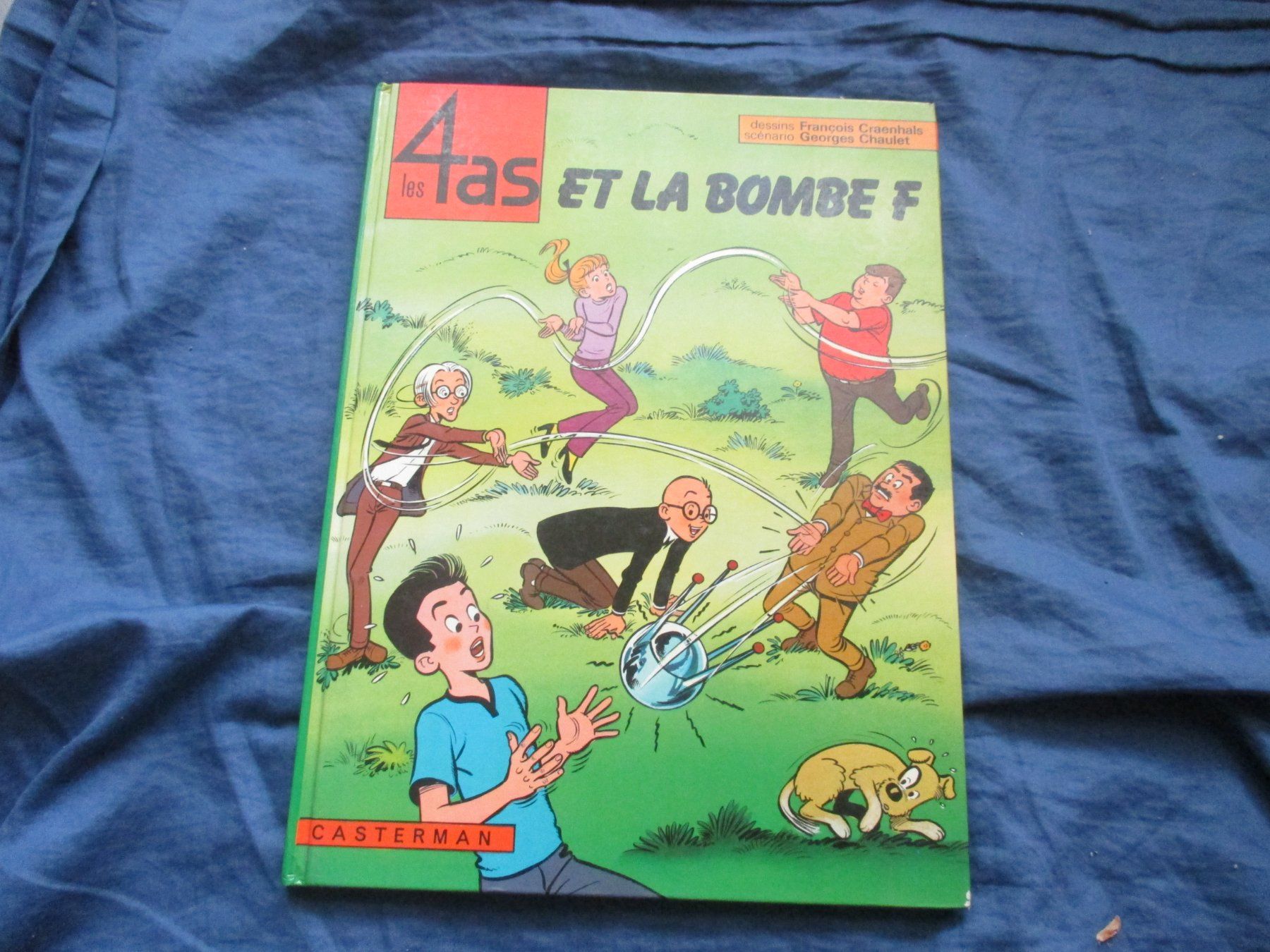 Fumetti: Les 4 As et la bombe F, e.o. – Usato da Colombier NE venduto da nene288