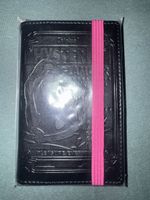 Black leather hysteric glamour small notebook